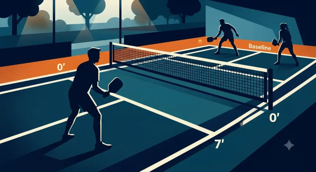 pickleball serve