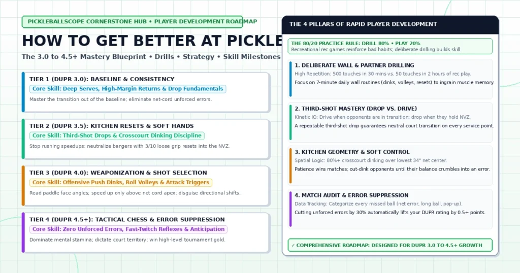 How to Get Better at Pickleball Featured