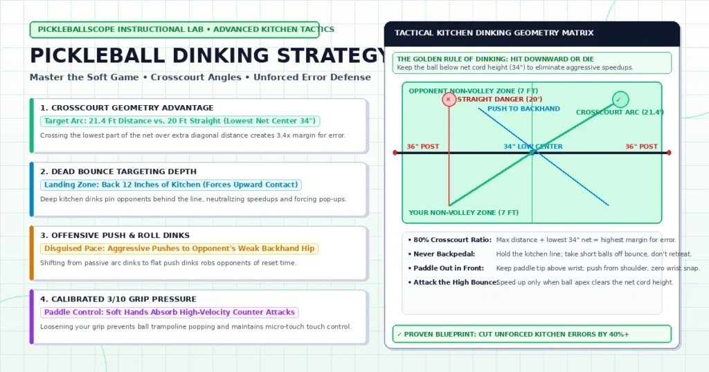 pickleball dinking strategy