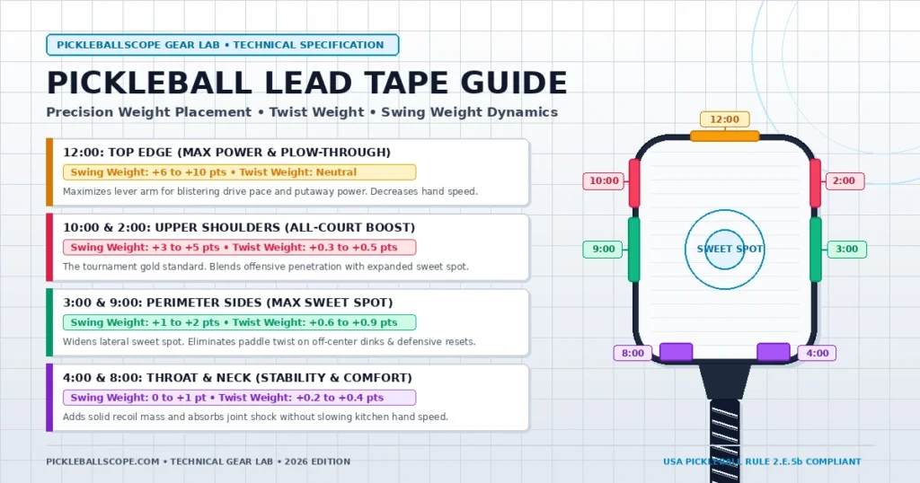 pickleball tape guide
