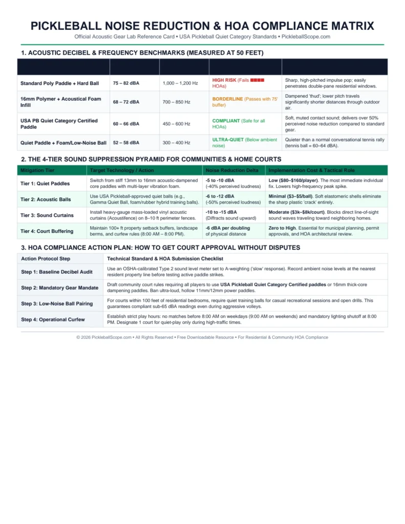Pickleball-Noise-Reduction-and-HOA-Compliance-Cheat-Sheet-Preview